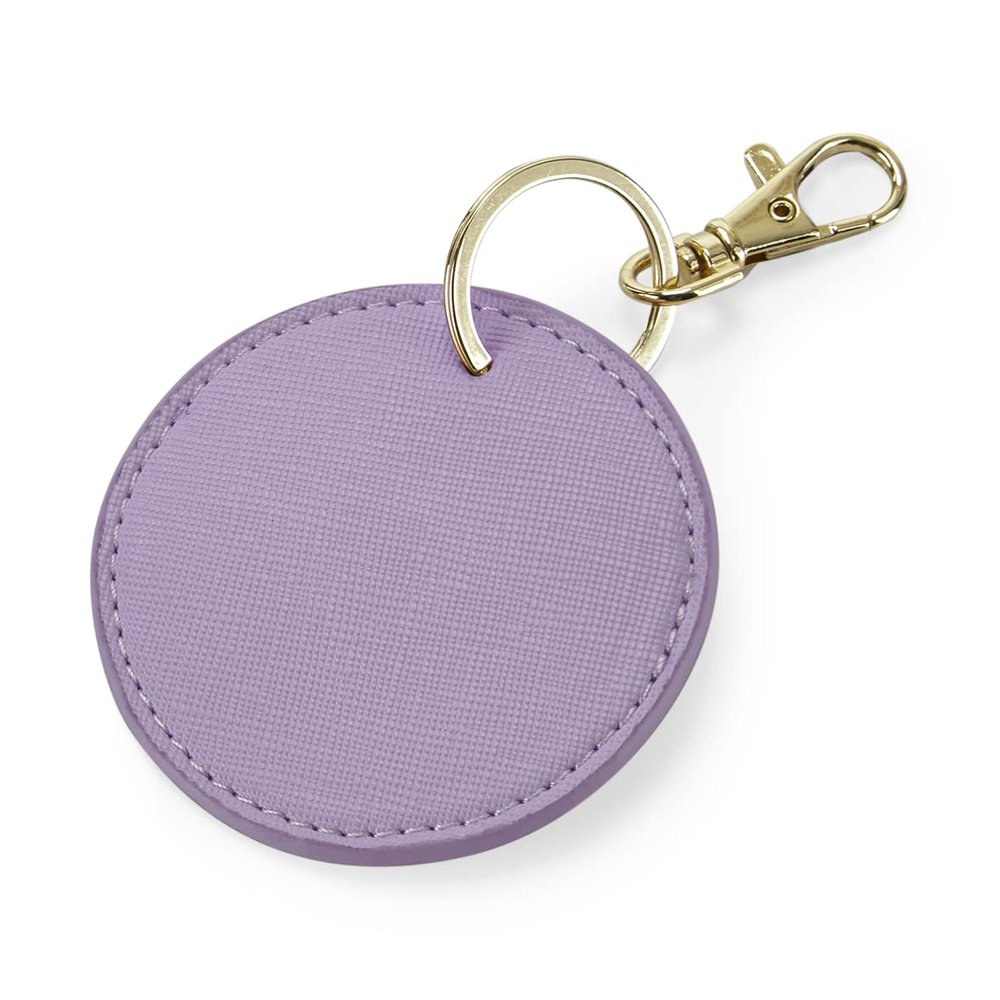 Bagbase Boutique Circular Key Clip (One Size) (Lilac)