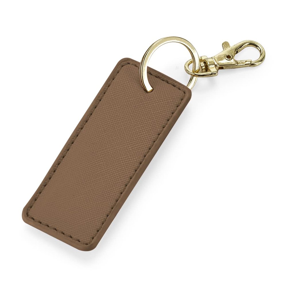 BagBase Boutique Key Clip (One Size) (Tan)