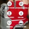 Pure Athlete Fingerless Weight Lifting Gloves - Gym Workout Gloves for Men Women Weightlifting (S, Black/Red) view 4