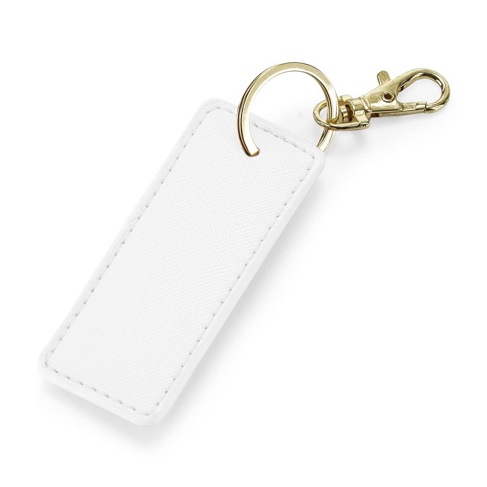 Bagbase Boutique Key Clip (One Size) (Soft White)