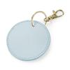 BagBase Boutique Circular Key Clip (One Size) (Soft Blue) view 1