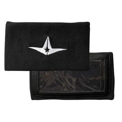 All-Star ASWB-CBK Catcher's Window Wristband BK