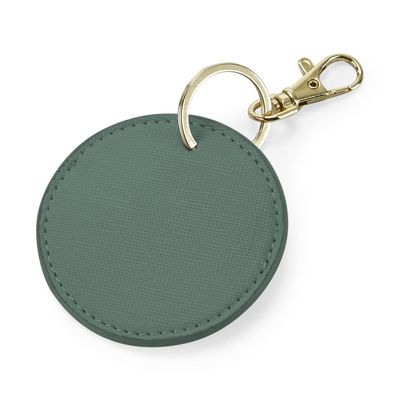 Bagbase Boutique Circular Key Clip (One Size) (Sage Green)