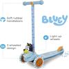 Bluey 3D Kick Scooter for Kids, Self-Balancing 3 Wheeled Light Up Scooter with Extra Wide Anti-Slip Deck, Rear Brake, Lean to Steer, Lightweight Design, for Kids 3 and up, 75 LB Limit view 2