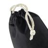 Westford Mill Cotton Recycled Stuff Bag (XXS) (Black) view 3