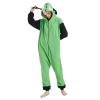 OGU' DEAL Unisex Invader Zim Cosplay Onesie Pajamas Green Halloween Costume Mens Women Hooded Christmas Sleepwear Homewear view 1