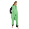 OGU' DEAL Unisex Invader Zim Cosplay Onesie Pajamas Green Halloween Costume Mens Women Hooded Christmas Sleepwear Homewear view 3