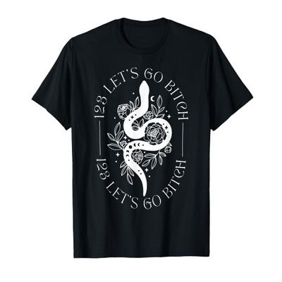 123 Let's Go B.itch Snake T-Shirt