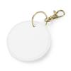 Bagbase Boutique Circular Key Clip (One Size) (Soft White) view 1