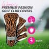 Taboo Fashions Monaco Golf Club Covers for Women - Numbered Golf Headcovers Set for Driver, Fairway and Hybrid Clubs - Weather Resistant, Pack of 4 (Wildcat) view 4