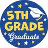 Graduation Trophy - 7.25" Gold Cup On Black Base 5th Grade Graduate Custom Awards 10 Pack Prime view 2