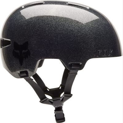 Fox Racing Flight Bicycle Helmet, Silver Metal, Small