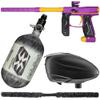 Action Village Empire Axe 2.0 Contender Paintball Gun Package Kit (Dust Purple/Dust Gold, Tank Size: 68/4500) view 1