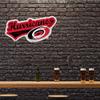Rico Industries NHL Carolina Hurricanes Distressed Shape Cut Pennant - Home and Living Room Dcor - Soft Felt EZ to Hang 18x0.10x18 view 2