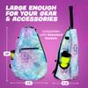 Taboo Fashions Womens Tennis Backpack Ladies Tennis Bag Holds Two Racquets, Padded Straps and Side Carry Handle (Mandala Dreams) view 4