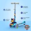 Paw Patrol Chase Kick Scooter for Kids, Self-Balancing 3 Wheeled Light Up Scooter with Extra Wide Anti-Slip Deck, Rear Brake, Lean to Steer, Lightweight Design, for Kids 3 and up, 75 LB Limit view 2
