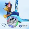 Paw Patrol Chase Kick Scooter for Kids, Self-Balancing 3 Wheeled Light Up Scooter with Extra Wide Anti-Slip Deck, Rear Brake, Lean to Steer, Lightweight Design, for Kids 3 and up, 75 LB Limit view 3