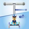 Paw Patrol Chase Kick Scooter for Kids, Self-Balancing 3 Wheeled Light Up Scooter with Extra Wide Anti-Slip Deck, Rear Brake, Lean to Steer, Lightweight Design, for Kids 3 and up, 75 LB Limit view 4