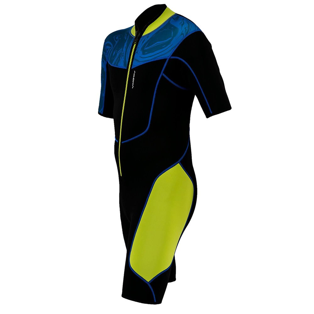 AKONA Men's Tropic Shorty Front Zip 3/2mm Wetsuit - Large
