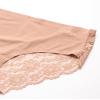 Jessica Simpson Seamless Underwear For Women, Lace Hipster Panties, Breathable and Comfortable, Pearl/Dolce/Black (3 Pack) X-Large view 4