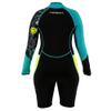 AKONA Women's Tropic Shorty Front Zip 3/2mm Wetsuit - 05 view 3