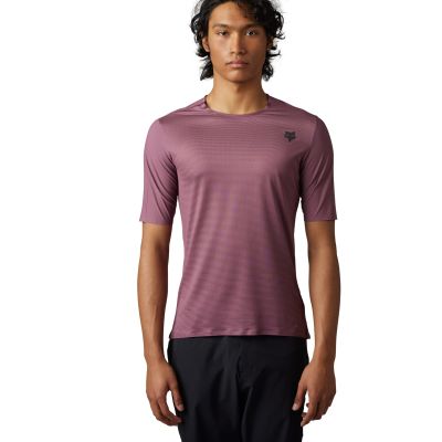 Flexair Ascent Short Sleeve Mountain Bike Jersey Cordovan