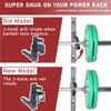 SYL Fitness J-Hooks for 2x2" Power Rack with 1/2" or 5/8" Hole, Barbell Holder/Squat Rack Accessories J Cups view 4