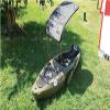 MOOCY Kayak Canopy,Waterproof Sun Shade Canopy for Single Person,Kayak Sunshade Awning Top Cover, Universal Canoe Shade with Storage Bag for Outdoor Fishing(Army Green Camouflage) view 4