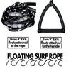 Wakesurf Rope with Handle - Adjustable 25 Foot Tow Rope with 10" Handle (Black) view 4