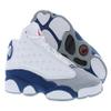 Jordan Boy's Air 13 Retro (Big Kid) White/Fire Red/French Blue/Light Steel Grey 5.5 Big Kid M view 2