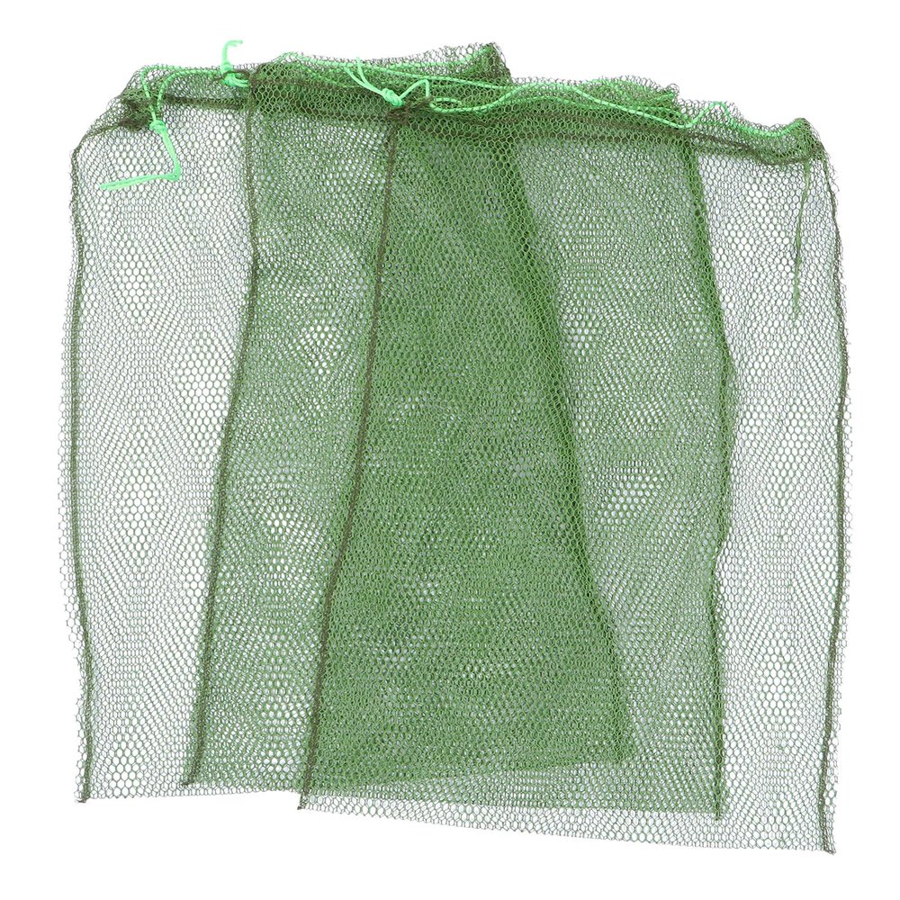 3pcs Fishing Net Bag Fish Landing Net Foldable Keep Catch Mesh Bag for Lobster Crab Supplies (Random Color)