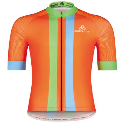 CEROTIPOLAR Snug Fit Men AirCool Cycling Jersey Bike Shirts UPF50+,PRO Dry Fit Light Weight Fabric