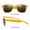 TUPARKA 20 Pack Kids Sunglasses Bulk for Summer Pool Party Favors Birthday Parties Goody Bag Fillers, Yellow view 2