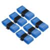 PATIKIL 43.3" Tennis Racket Grip Tape, 6 Pack PU Overgrip Stretchy Non-Slip Absorb Sweat for Badminton Fishing Rod, Blue view 1
