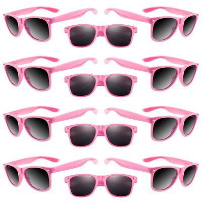 TUPARKA 20 Pack Kids Sunglasses Bulk for Summer Pool Party Favors Birthday Parties Goody Bag Fillers, Pink