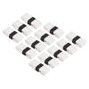 PATIKIL 43.3" Tennis Racket Grip Tape, 12 Pack PU Overgrip Stretchy Non-Slip Absorb Sweat for Badminton Fishing Rod, White view 1