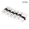 PATIKIL 43.3" Tennis Racket Grip Tape, 12 Pack PU Overgrip Stretchy Non-Slip Absorb Sweat for Badminton Fishing Rod, White view 2