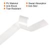 PATIKIL 43.3" Tennis Racket Grip Tape, 12 Pack PU Overgrip Stretchy Non-Slip Absorb Sweat for Badminton Fishing Rod, White view 4