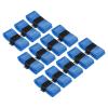 PATIKIL 43.3" Tennis Racket Grip Tape, 12 Pack PU Overgrip Stretchy Non-Slip Absorb Sweat for Badminton Fishing Rod, Blue view 1