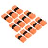 PATIKIL 43.3" Tennis Racket Grip Tape, 12 Pack PU Overgrip Stretchy Non-Slip Absorb Sweat for Badminton Fishing Rod, Orange view 1