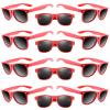 TUPARKA 20 Pack Kids Sunglasses Bulk for Summer Pool Party Favors Birthday Parties Goody Bag Fillers, Red view 1