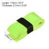 PATIKIL 43.3" Tennis Racket Grip Tape with Hole, 6 Pack PU Overgrip Stretchy Non-Slip Absorb Sweat for Badminton Fishing Rod, Light Green view 3