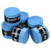 PATIKIL 43.3" Tennis Racket Grip Tape, 6 Pack PU Overgrip Round Groove Non-Slip Absorb Sweat for Badminton Fishing Rod, Blue view 1