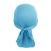 Breathable Cycling Skull Cap Sweat Absorbing Beanie Cap Doo Dew Rags Anti-UV Running Bandana Head Wrap Under Helmet Liner Blue view 3