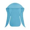 Breathable Cycling Skull Cap Sweat Absorbing Beanie Cap Doo Dew Rags Anti-UV Running Bandana Head Wrap Under Helmet Liner Blue view 4
