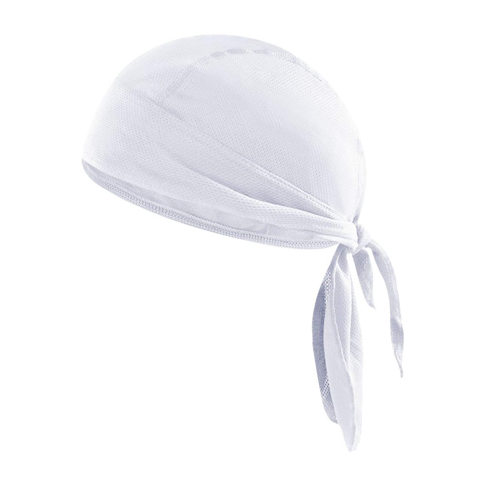 Breathable Cycling Skull Cap Sweat Absorbing Beanie Cap Doo Dew Rags Anti-UV Running Bandana Head Wrap Under Helmet Liner