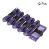 PATIKIL 43.3" Tennis Racket Grip Tape, 12 Pack PU Overgrip Stretchy Non-Slip Absorb Sweat for Badminton Fishing Rod, Purple view 2