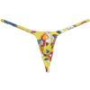 Botmois Men's Micro Swim Thong Sexy G-Strings Bikini Underwear Male Contour Pouch Tangas 2-Pack HH M view 4