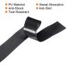 PATIKIL 43.3" Tennis Racket Grip Tape, 12 Pack PU Overgrip Stretchy Non-Slip Absorb Sweat for Badminton Fishing Rod, Black view 4