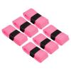 PATIKIL 43.3" Tennis Racket Grip Tape, 6 Pack PU Overgrip Stretchy Non-Slip Absorb Sweat for Badminton Fishing Rod, Pink view 1